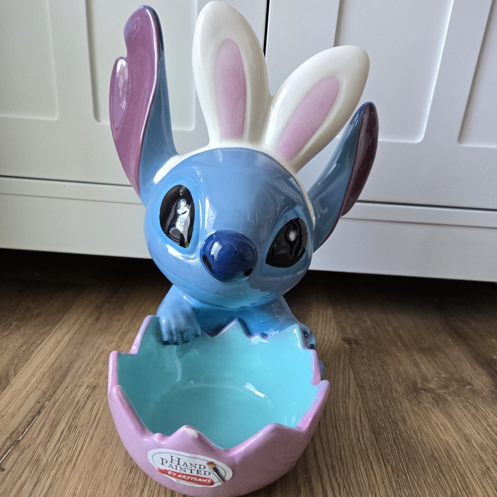 Disney Stitch Easter Candy Dish